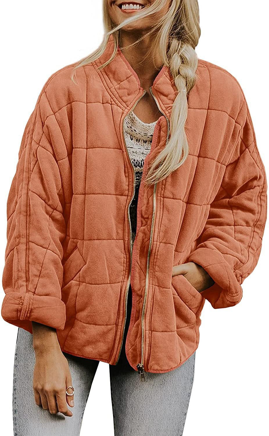 Ladies plus size quilted jacket Lune London