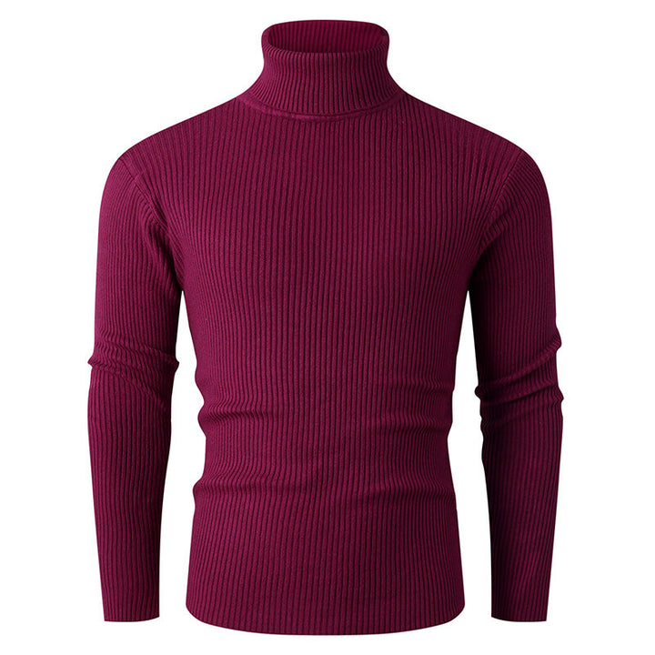 Men's ribbed turtleneck sweater Lune London