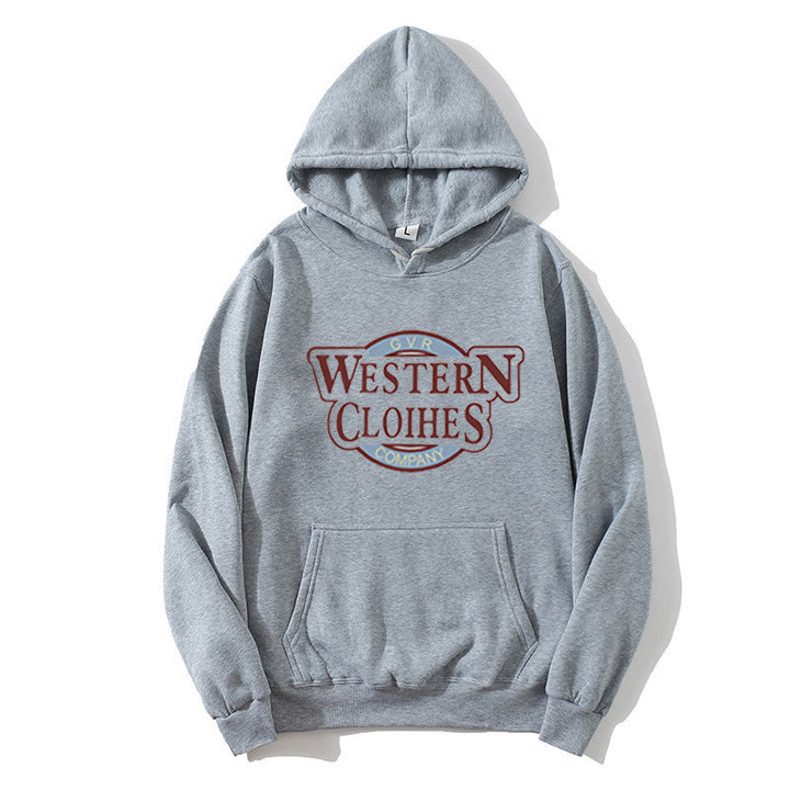 Women's hoodie with stylish logo print Chic & Stil