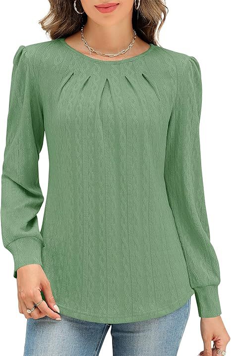 Ladies' blouse stylish with decorative draping Lune London