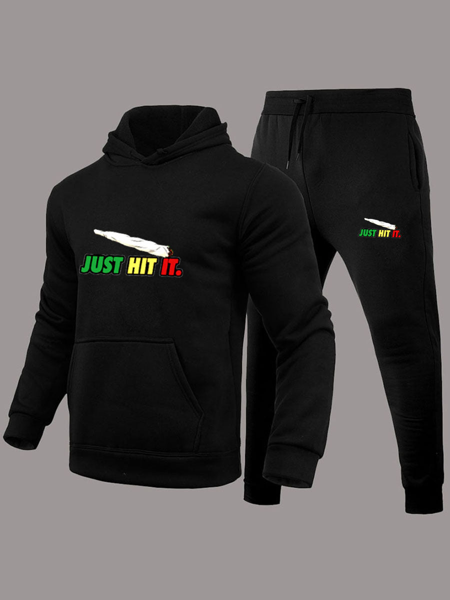 Women's hoodie and jogger set with striking pattern Lune London