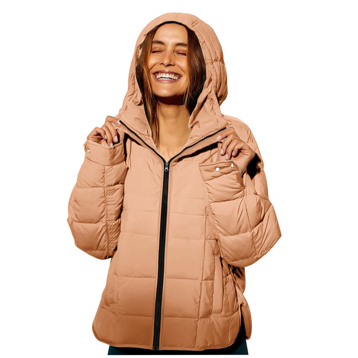 Veste d'hiver pour femmes avec capuche amovible et revêtement déperlant Chic & Stil