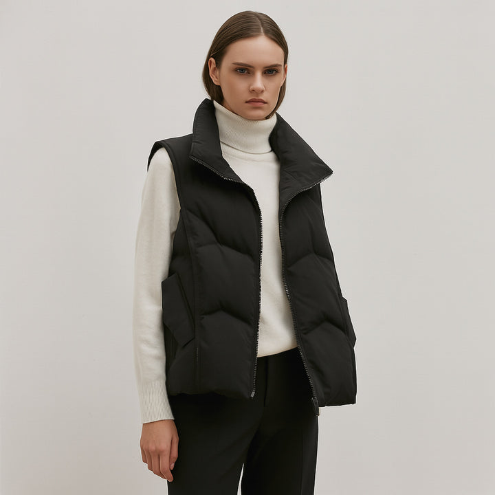 Ladies quilted vest Lune London