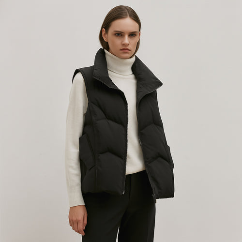 Ladies quilted vest Amarae