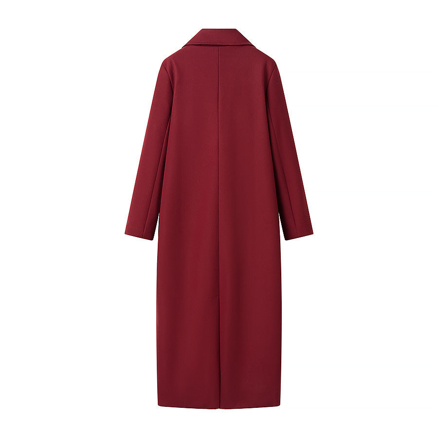 Elegant double-breasted coat for women Lune London