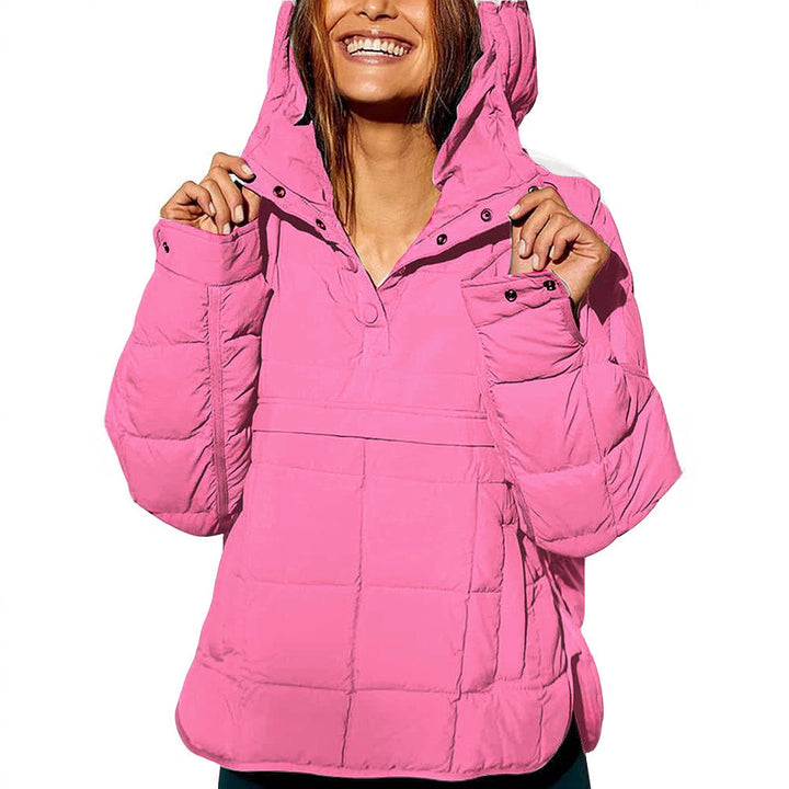 Veste rembourrée à capuche grande taille pour femmes Chic & Stil