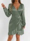 Lune London | Minidress with Long Sleeves and Ruffled Hem