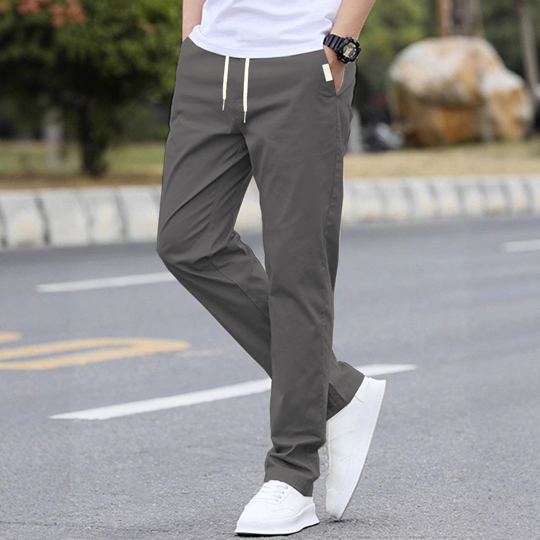 Men's sporty leisure pants with elastic waistband and modern side pockets Amarae