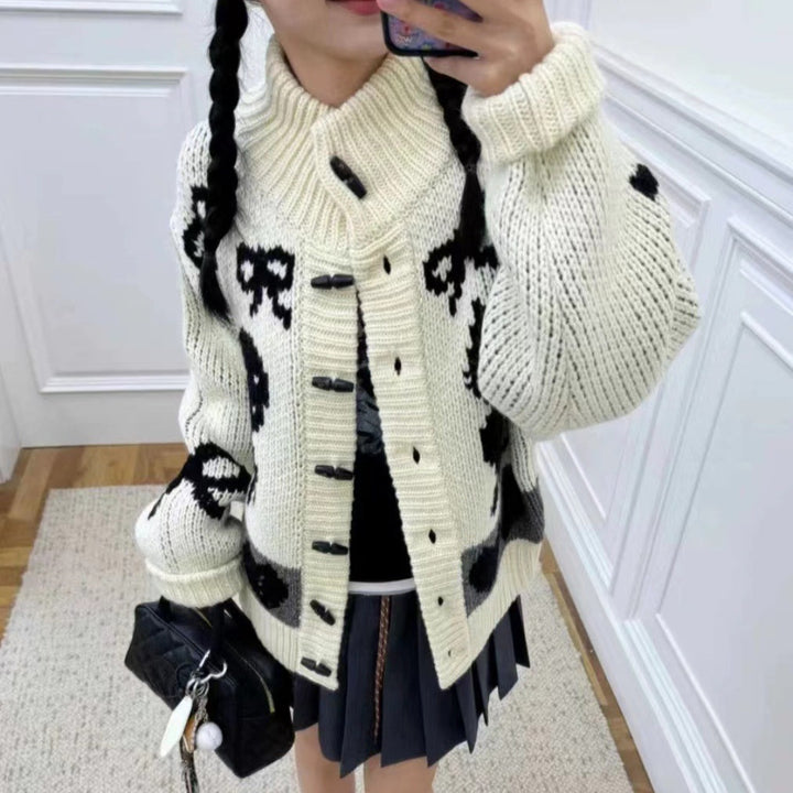 Cardigan pour femmes avec motif animal Chic & Stil
