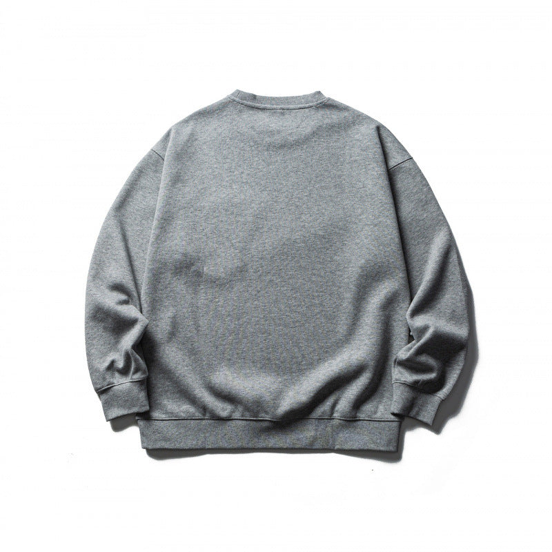 Unisex Oversized Sweatshirt with applied chest pocket and D-ring Amarae
