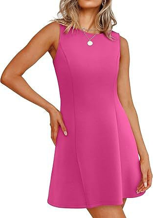 Sleeveless A-line dress for women with timeless cut Lune London