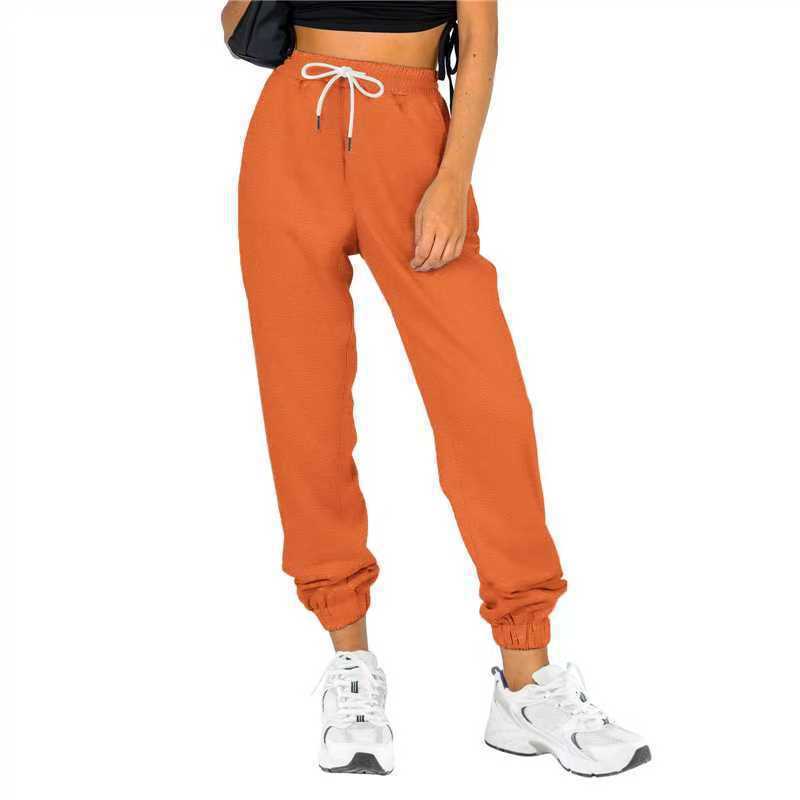 Pantalon de jogging sportif pour femmes avec cordon de serrage pratique et taille élastique Chic & Stil