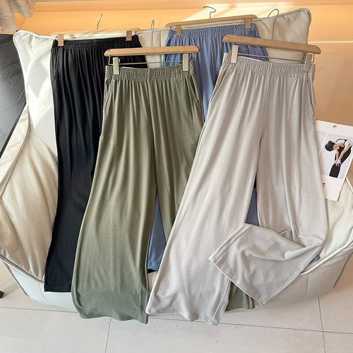 Pantalon en jersey large et confortable pour femmes Chic & Stil