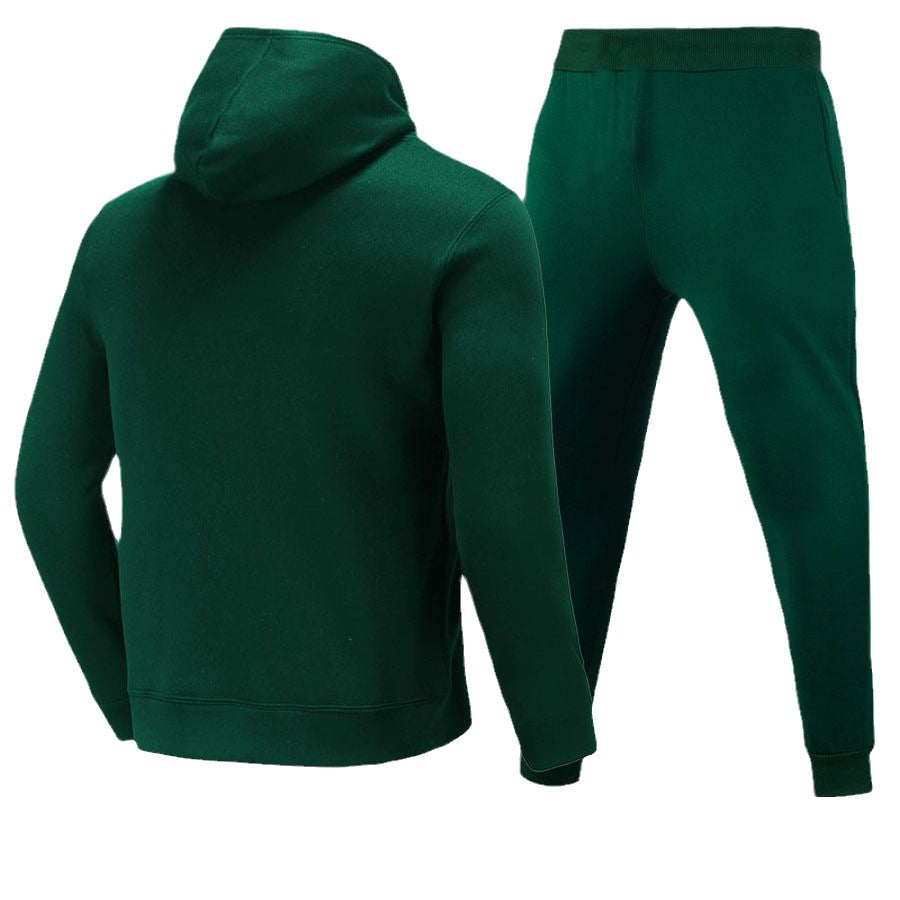 Men's sporty hoodie set and jogger pants with striking spider pattern Lune London