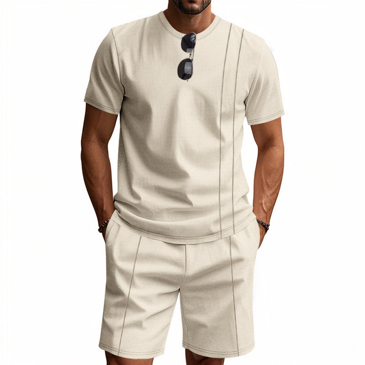 Casual training set for men with breathable design and elastic waistband Lune London