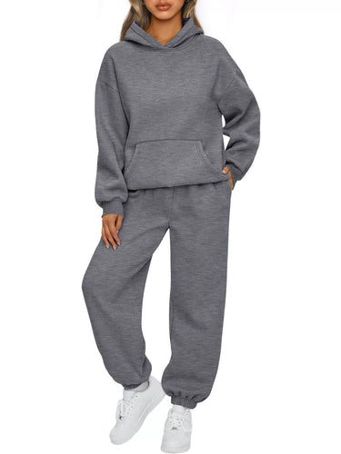 Soft Warm Leisure Jogging Set