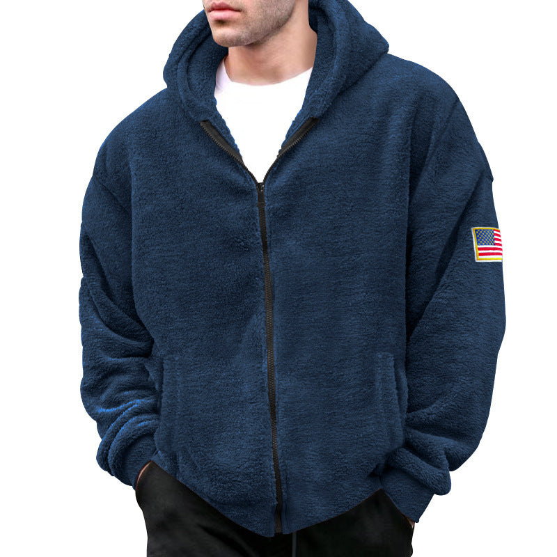 Men's comfortable fleece hoodie Amarae