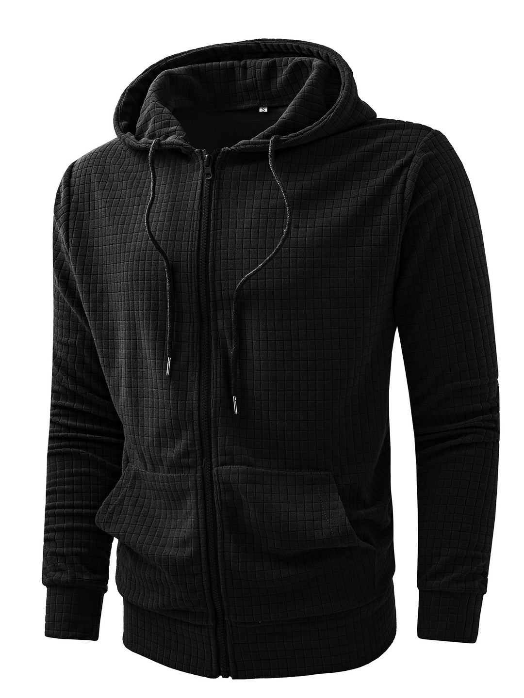 Casual hooded jacket for men with structured design Lune London
