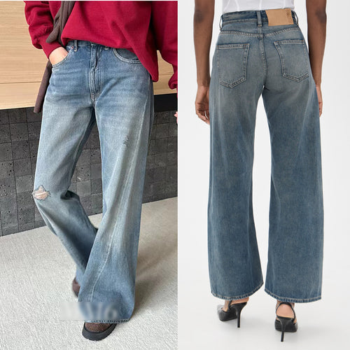 Wide jeans for women with a casual vintage look Amarae