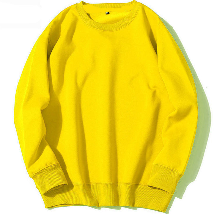 Women's sweatshirt made of high-quality cotton blend with a casual fit and round neckline Lune London