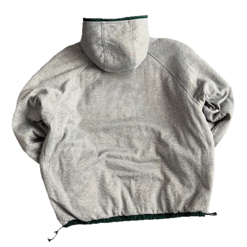 Veste de coupe-vent pour femmes avec capuche doublée et poches latérales Chic & Stil