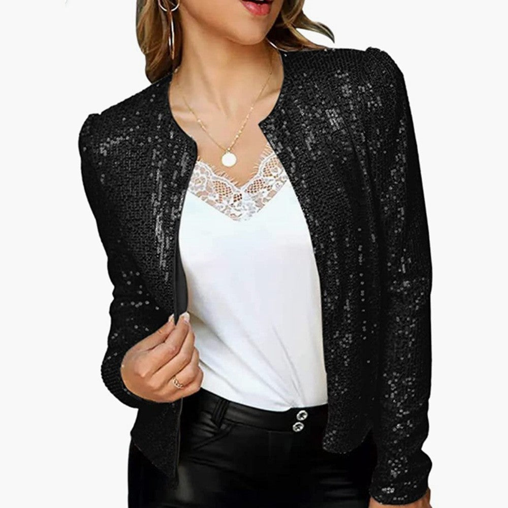 Women's Cardigan with Glitter Effect Lune London