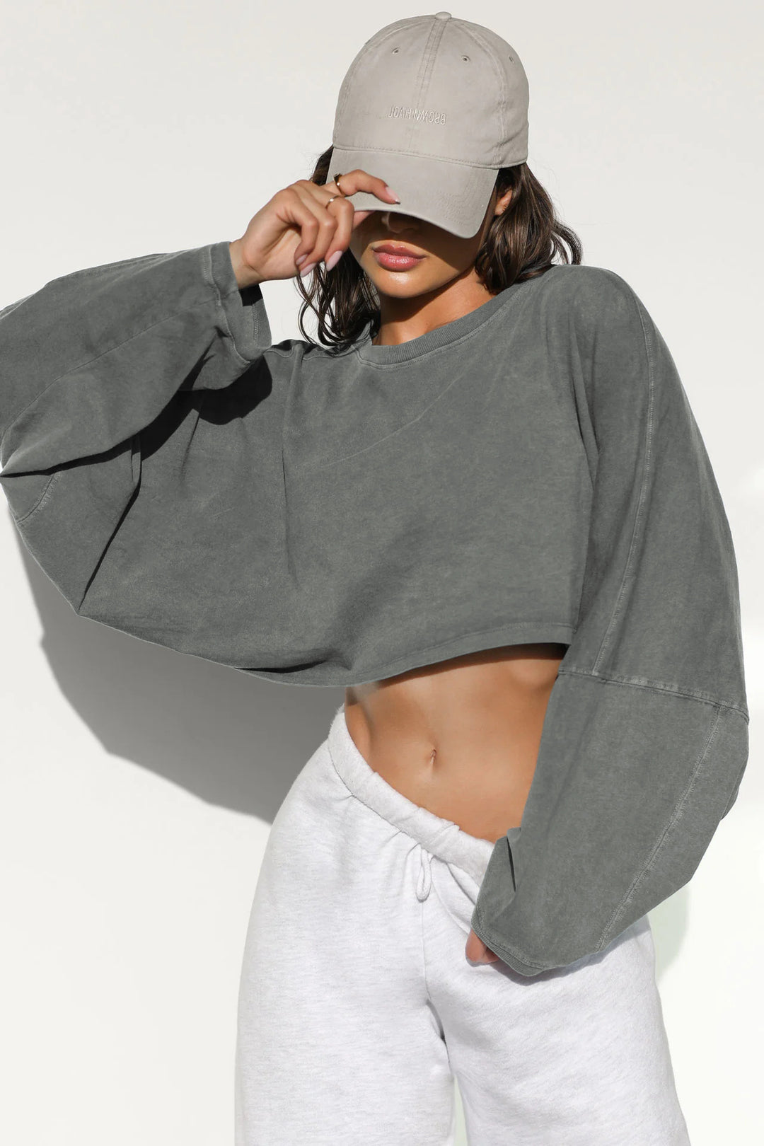 Women's casual crop sweater Lune London