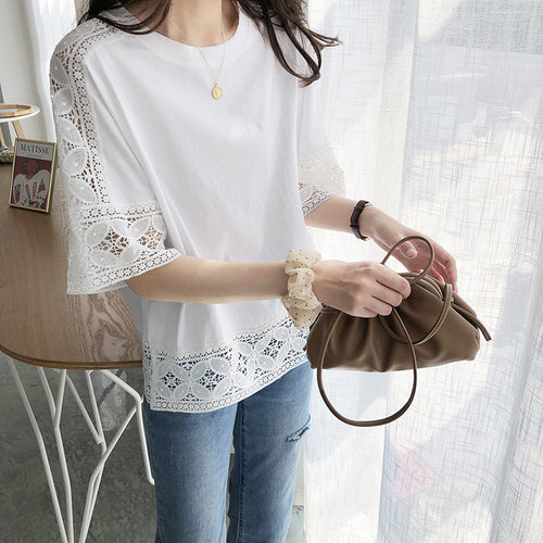 Amarae women's lace T-shirt
