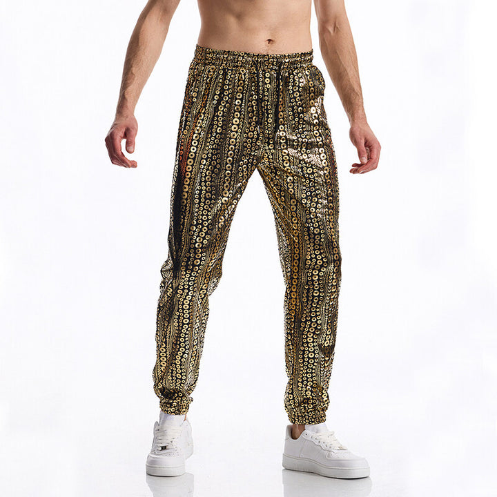 Men's shiny party suspenders Amarae