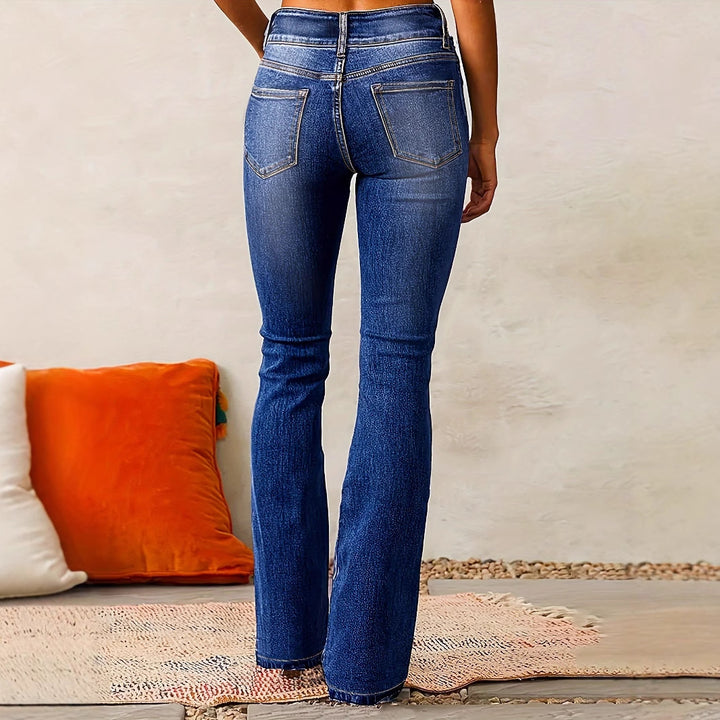 High waist bootcut jeans women Chic & Stil