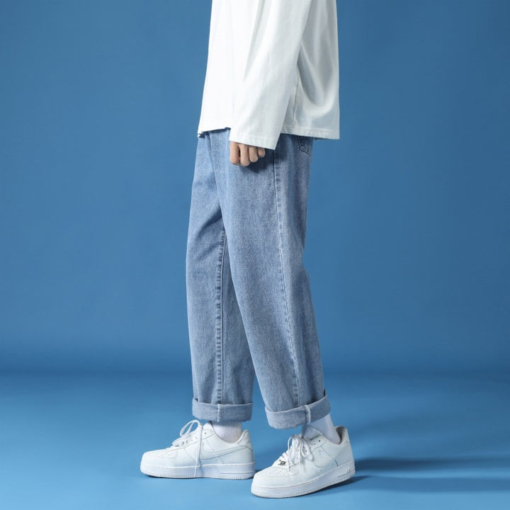 Lune London high-waisted jeans for men relaxed-fit cut