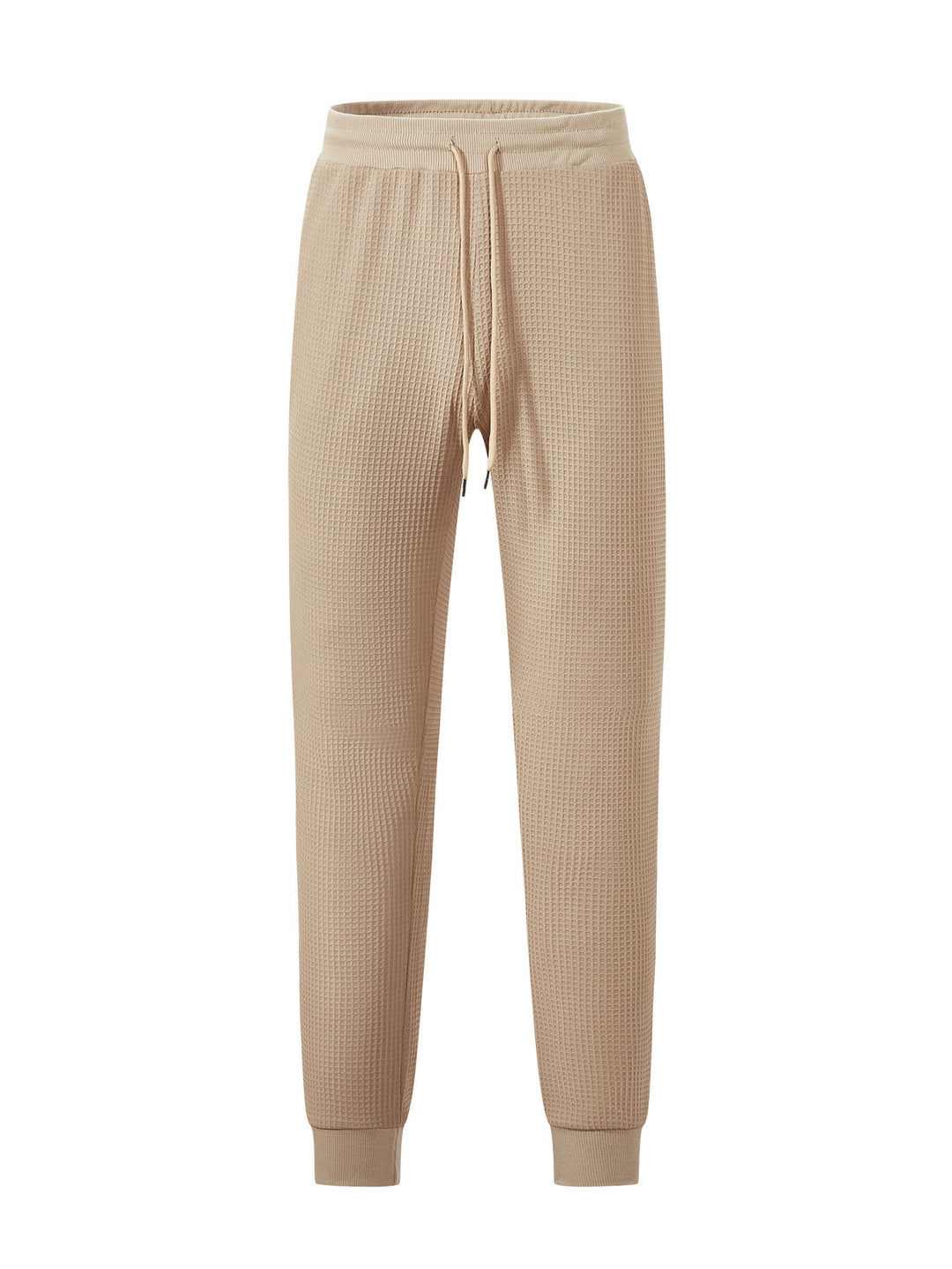 Lune London Men's waffle structure athletic jogger pants