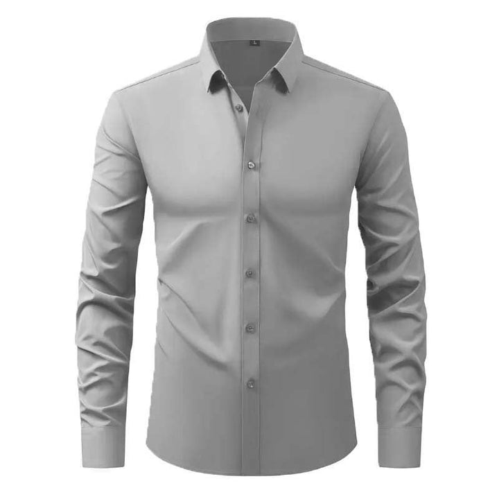 Men's Long-Sleeve Shirt with Innovative Cut and Modern Design Lune London