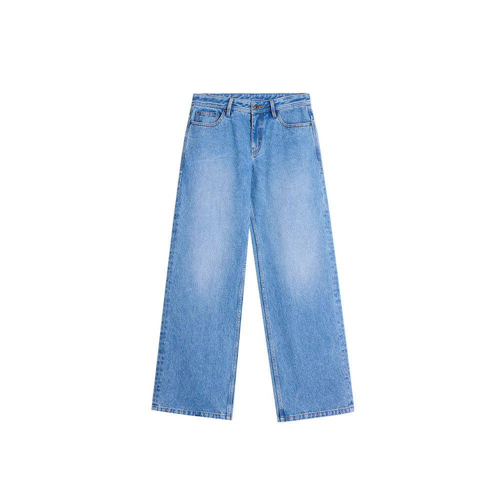 Jeans en denim larges pour femmes en coupe décontractée Chic & Stil