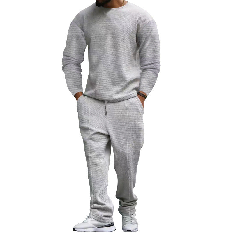 Men's Chic Casual Knit Suit