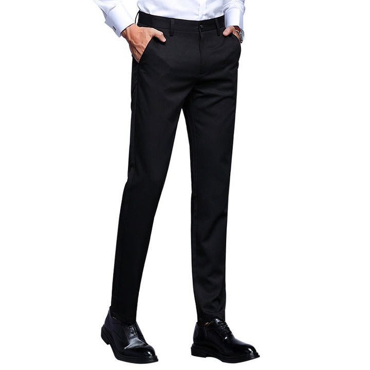 Elegant tailored suit trousers for men with a slim fit and practical pockets Amarae