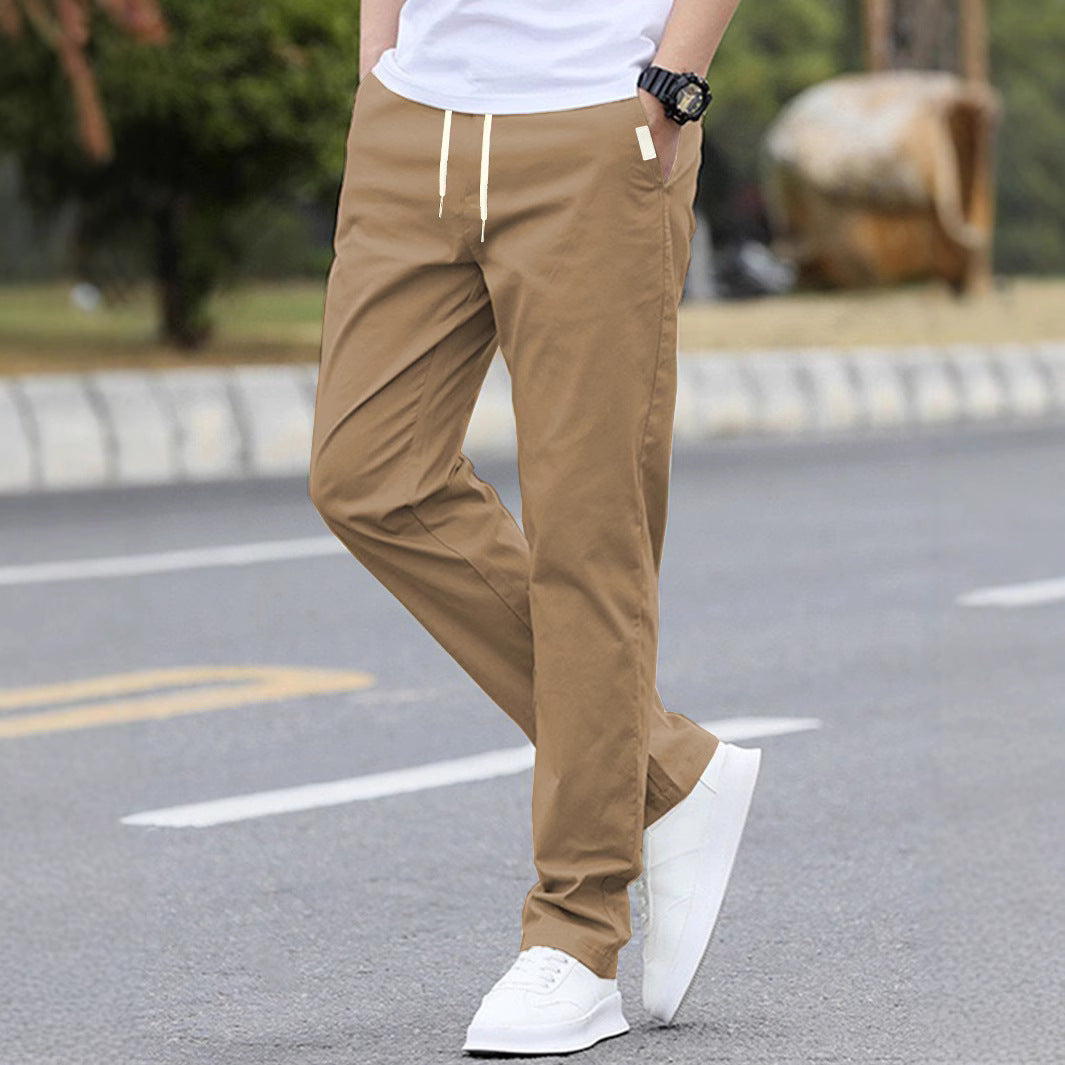 Men's sporty leisure pants with elastic waistband and modern side pockets Amarae