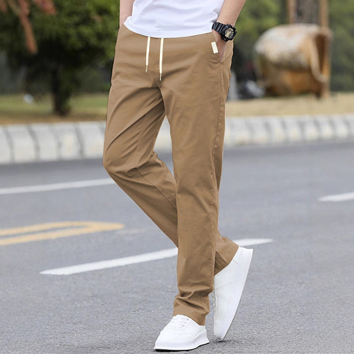 Men's sporty leisure pants with elastic waistband and modern side pockets Amarae
