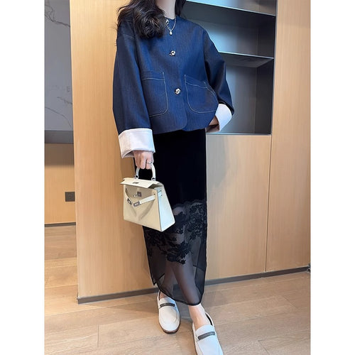 Blazer Court Élégant pour Femmes Chic & Stil