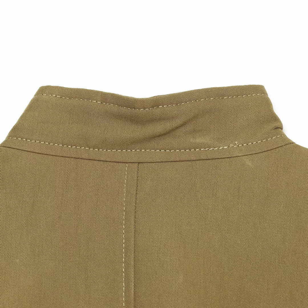 Women's tailored cropped jacket with stand-up collar and princess seams Amarae