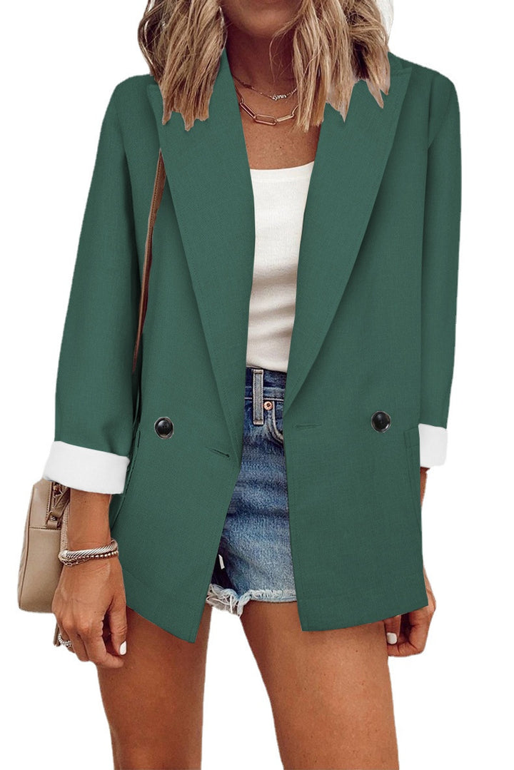 Ladies oversized casual blazer with modern details Lune London