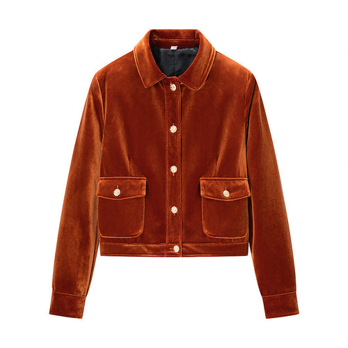 Veste en velours pour femmes Chic & Stil