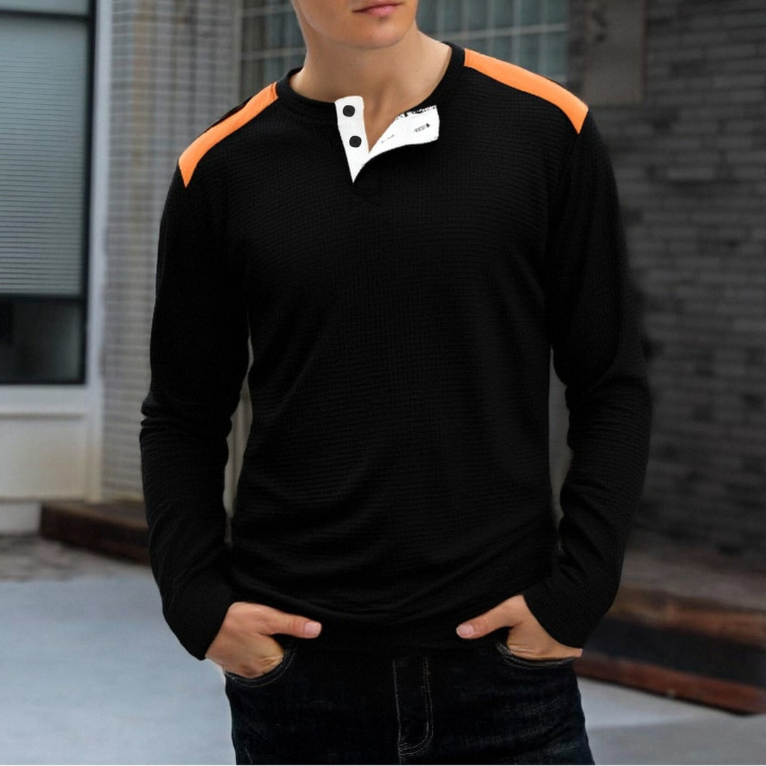Men's long sleeve shirt with a unique structure design Lune London