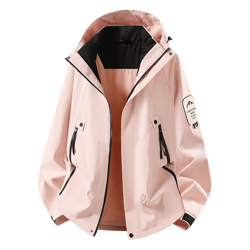 Men's Two-in-One Weather Protection Jacket with Removable Padded Vest and Adjustable Hood Amarae