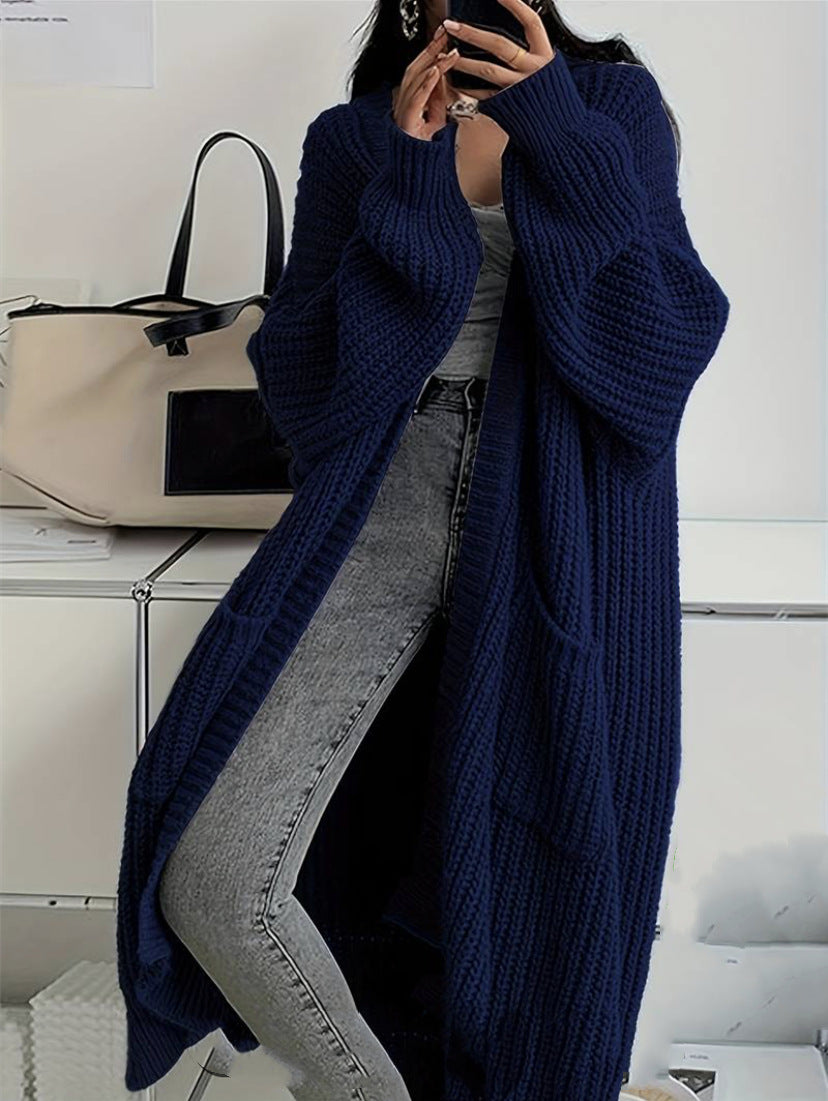Oversized knitted coat for women Lune London