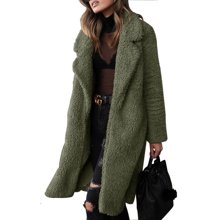 Faux fur coat for women with soft lining and loose design Lune London