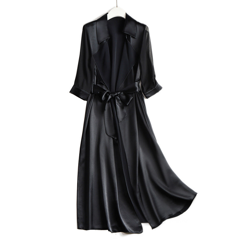 Lune London Long Satin Dress for Women