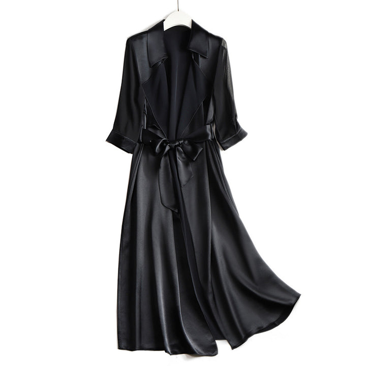 Lune London Long Satin Dress for Women