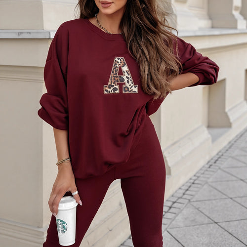 Amarae women's leopard print sweatshirt