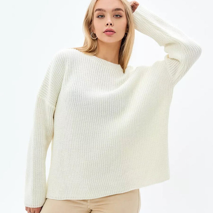 Pull en tricot épais pour femmes Chic & Stil